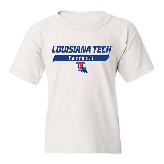 LA Tech - NCAA Football : Trey Kukuk - Classic Shersey Youth T-Shirt-0