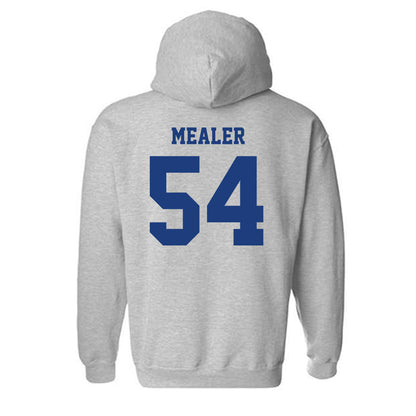 LA Tech - NCAA Football : Toby Mealer - Classic Shersey Hooded Sweatshirt-1