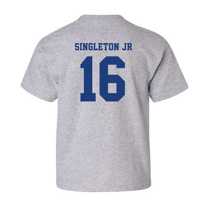 LA Tech - NCAA Football : Marques Singleton Jr - Classic Shersey Youth T-Shirt-1