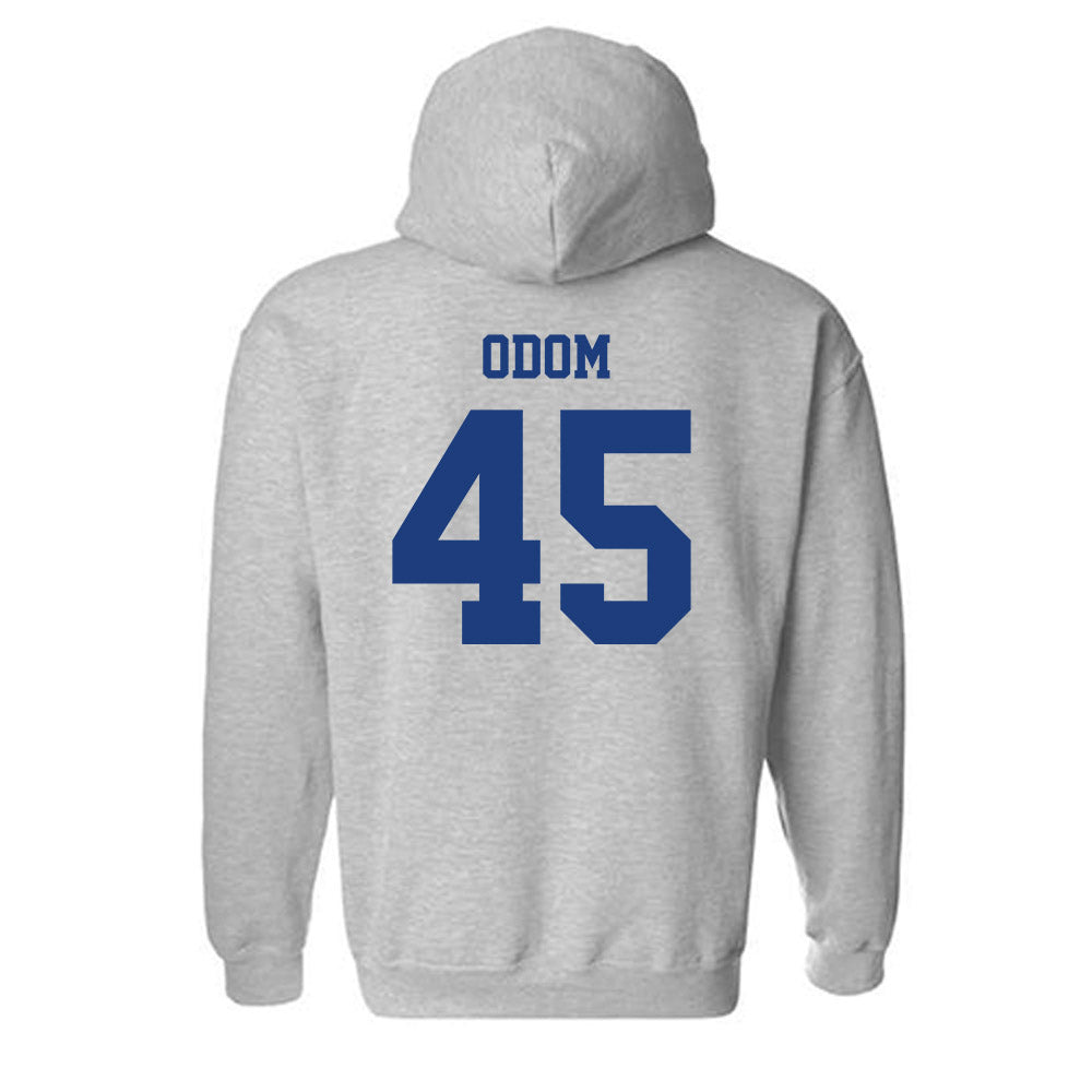 LA Tech - NCAA Football : Jeriamiah Odom - Classic Shersey Hooded Sweatshirt-1
