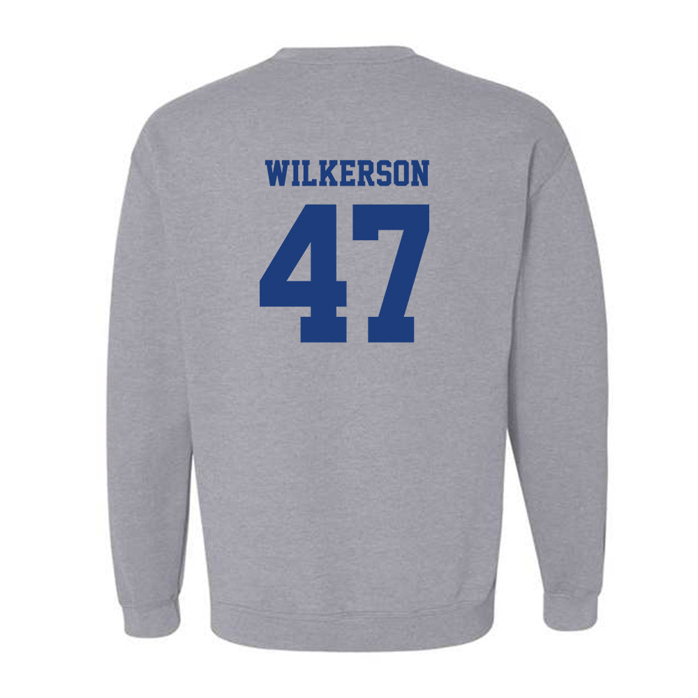 LA Tech - NCAA Football : Jay Wilkerson - Classic Shersey Crewneck Sweatshirt-1