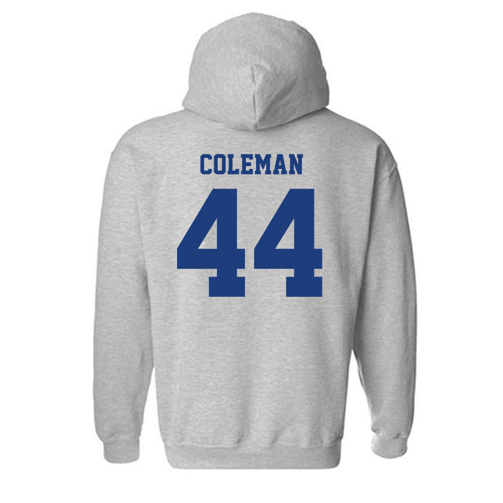 LA Tech - NCAA Football : Kaleb Coleman - Classic Shersey Hooded Sweatshirt-1