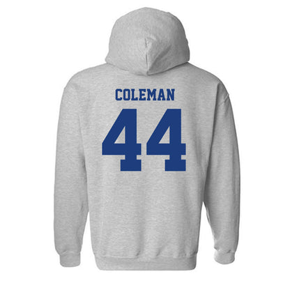 LA Tech - NCAA Football : Kaleb Coleman - Classic Shersey Hooded Sweatshirt-1