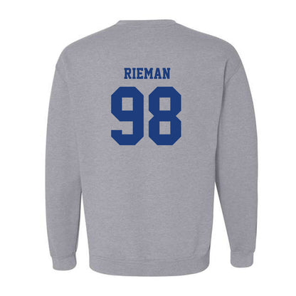 LA Tech - NCAA Football : Donovan Rieman - Classic Shersey Crewneck Sweatshirt-1