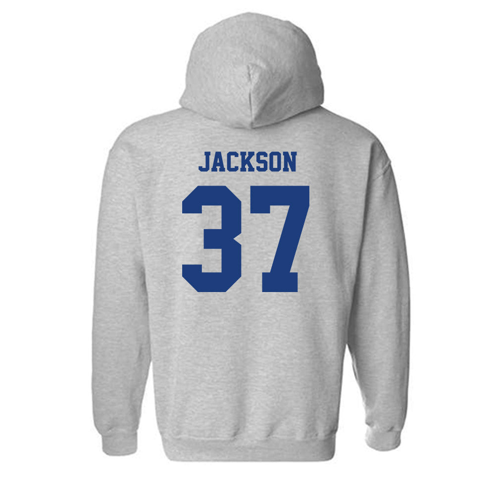 LA Tech - NCAA Football : Zachary Jackson - Classic Shersey Hooded Sweatshirt-1