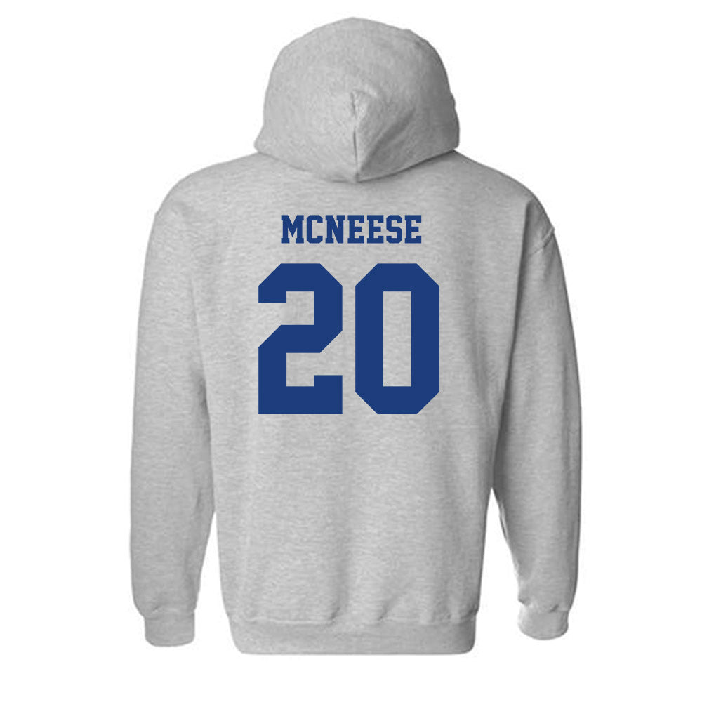 LA Tech - NCAA Football : Kenyatta McNeese - Classic Shersey Hooded Sweatshirt-1