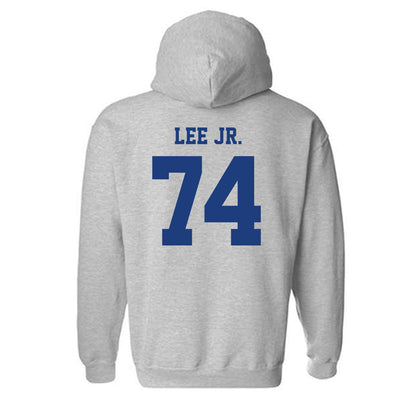 LA Tech - NCAA Football : Jamon Lee Jr. - Classic Shersey Hooded Sweatshirt-1