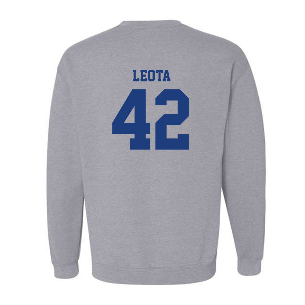 LA Tech - NCAA Football : Siosifa Leota - Classic Shersey Crewneck Sweatshirt-1