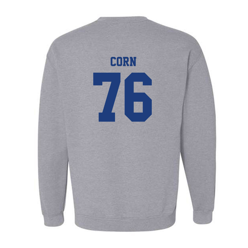 LA Tech - NCAA Football : Cyler Corn - Classic Shersey Crewneck Sweatshirt-1