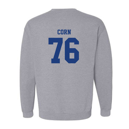 LA Tech - NCAA Football : Cyler Corn - Classic Shersey Crewneck Sweatshirt-1