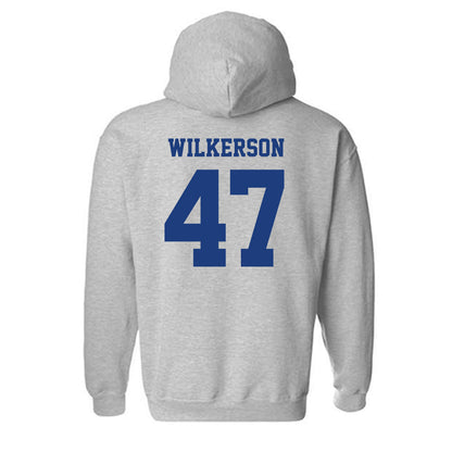 LA Tech - NCAA Football : Jay Wilkerson - Classic Shersey Hooded Sweatshirt-1