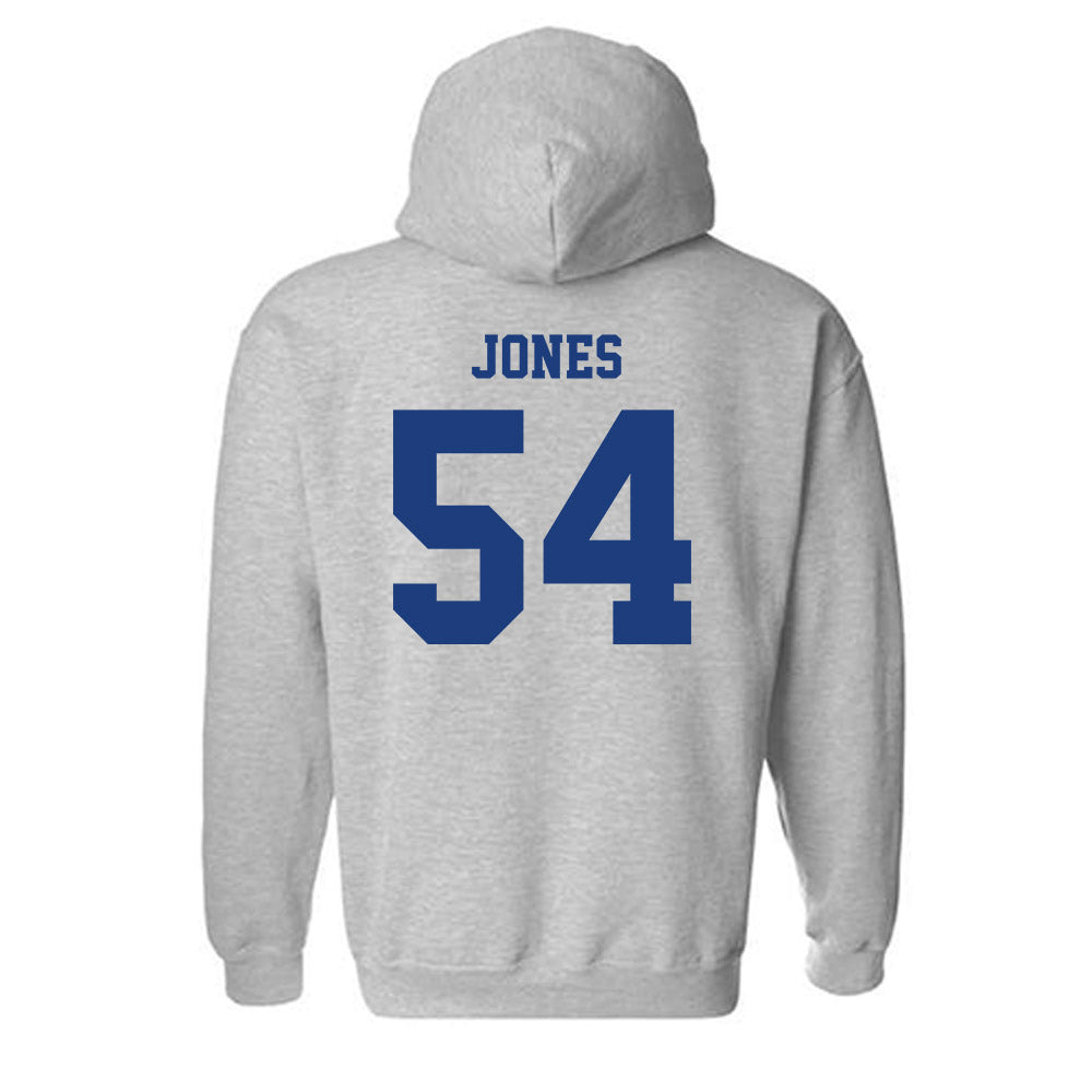LA Tech - NCAA Baseball : Jackson Jones - Classic Shersey Hooded Sweatshirt-1