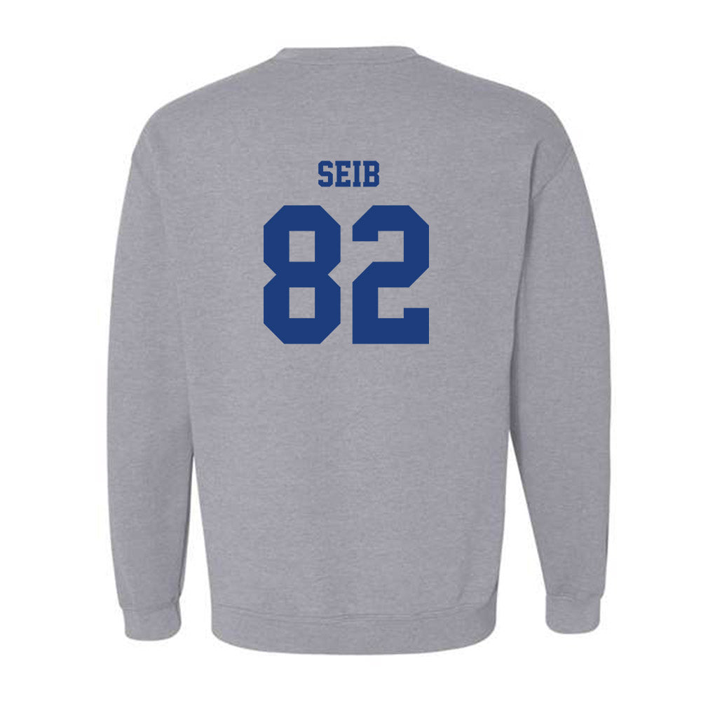LA Tech - NCAA Football : Luke Seib - Classic Shersey Crewneck Sweatshirt-1