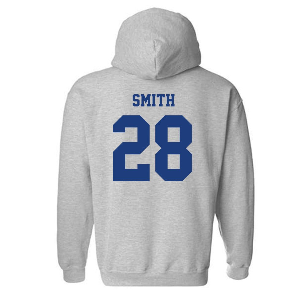 LA Tech - NCAA Football : Jeremiah Smith - Classic Shersey Hooded Sweatshirt-1