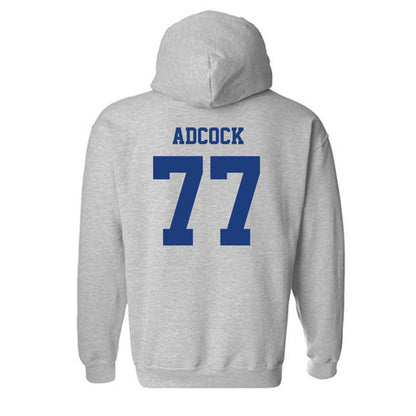 LA Tech - NCAA Football : Aric Adcock - Classic Shersey Hooded Sweatshirt-1