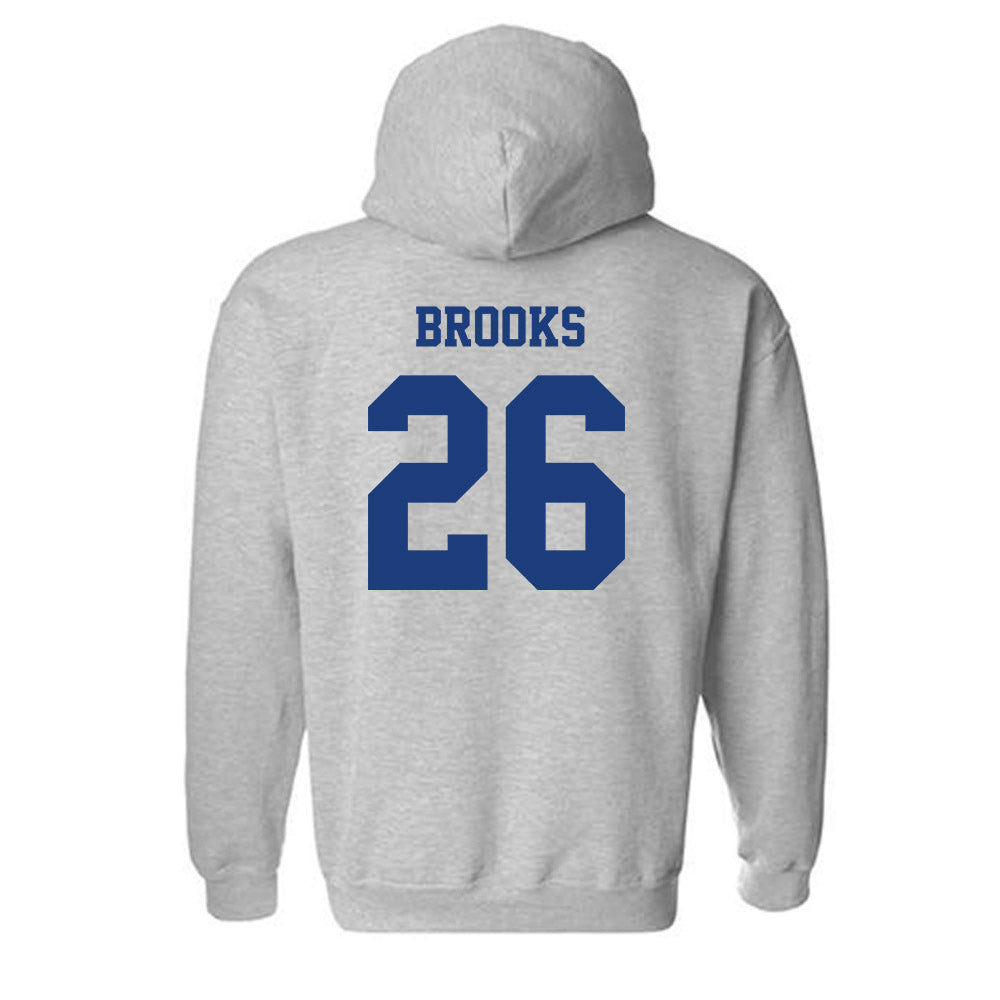 LA Tech - NCAA Football : Dylone Brooks - Classic Shersey Hooded Sweatshirt-1