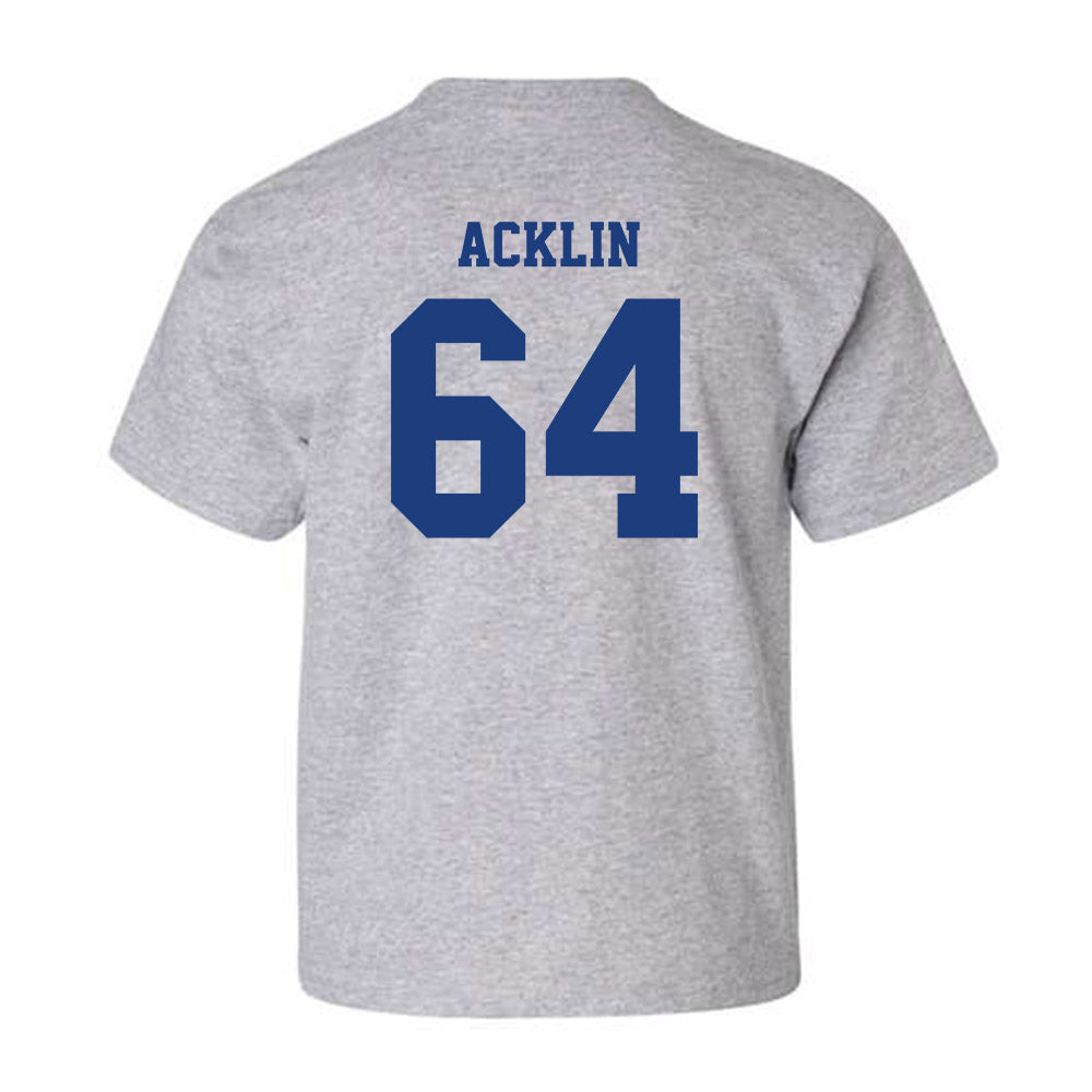 LA Tech - NCAA Football : Jake Acklin - Classic Shersey Youth T-Shirt