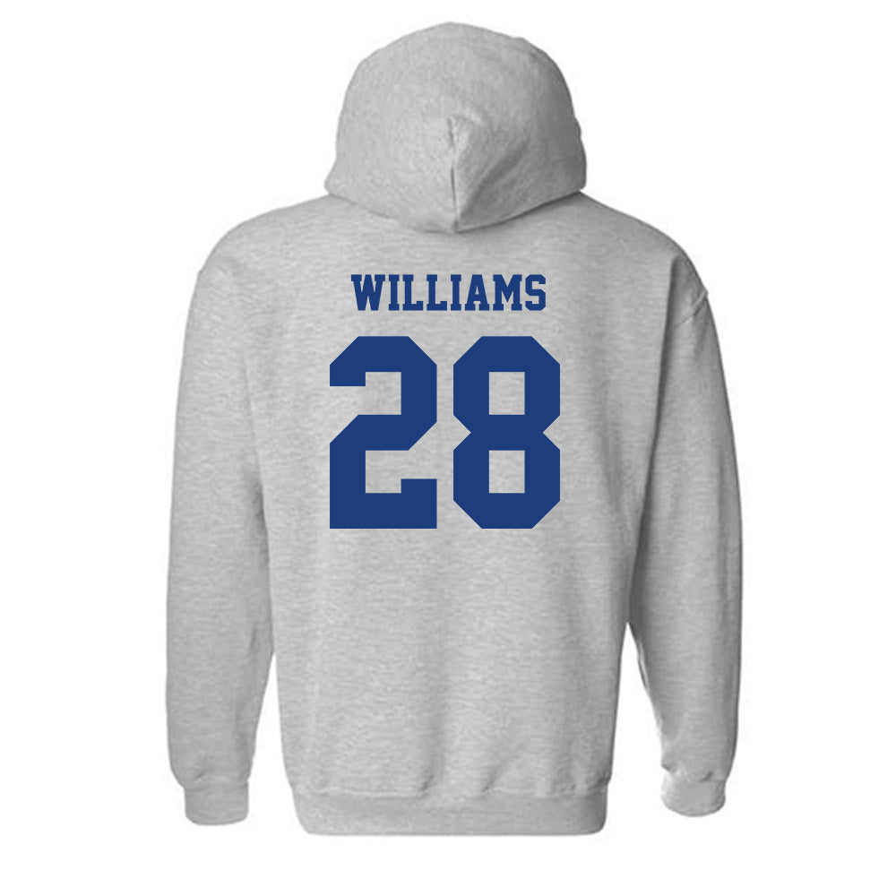 LA Tech - NCAA Football : Harrison Williams - Classic Shersey Hooded Sweatshirt-1