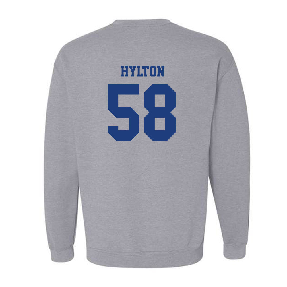 LA Tech - NCAA Football : Tye Hylton - Classic Shersey Crewneck Sweatshirt-1