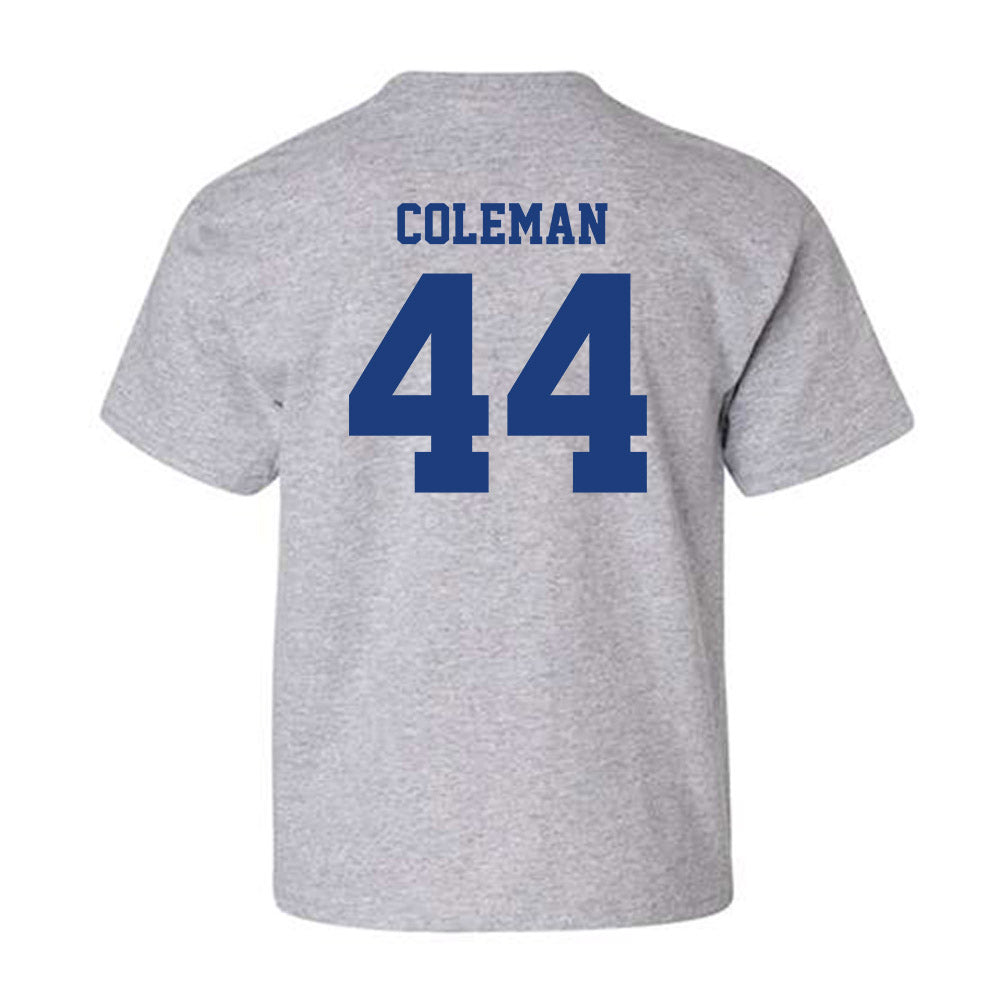 LA Tech - NCAA Football : Kaleb Coleman - Classic Shersey Youth T-Shirt-1