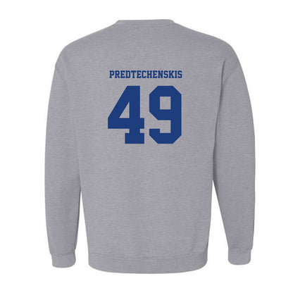 LA Tech - NCAA Football : James Predtechenskis - Classic Shersey Crewneck Sweatshirt-1
