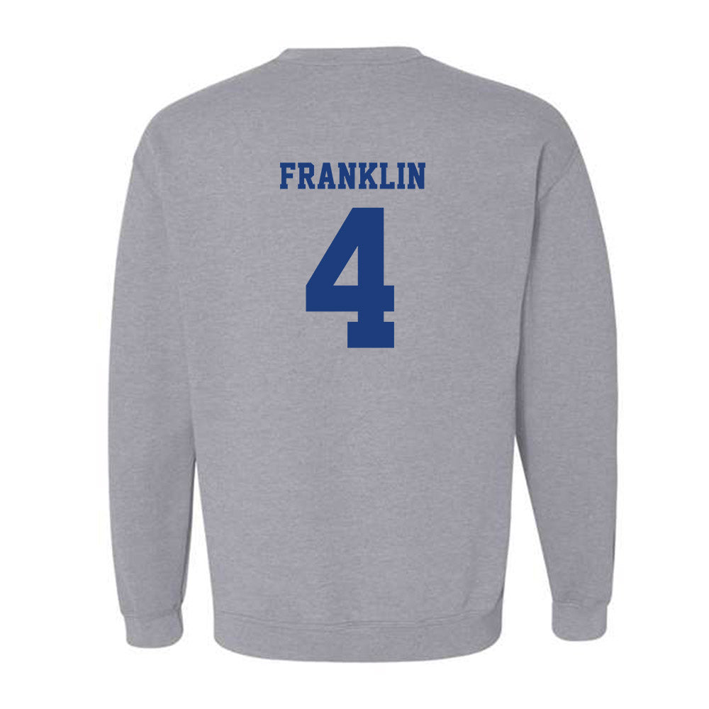 LA Tech - NCAA Football : Kam franklin - Classic Shersey Crewneck Sweatshirt-1