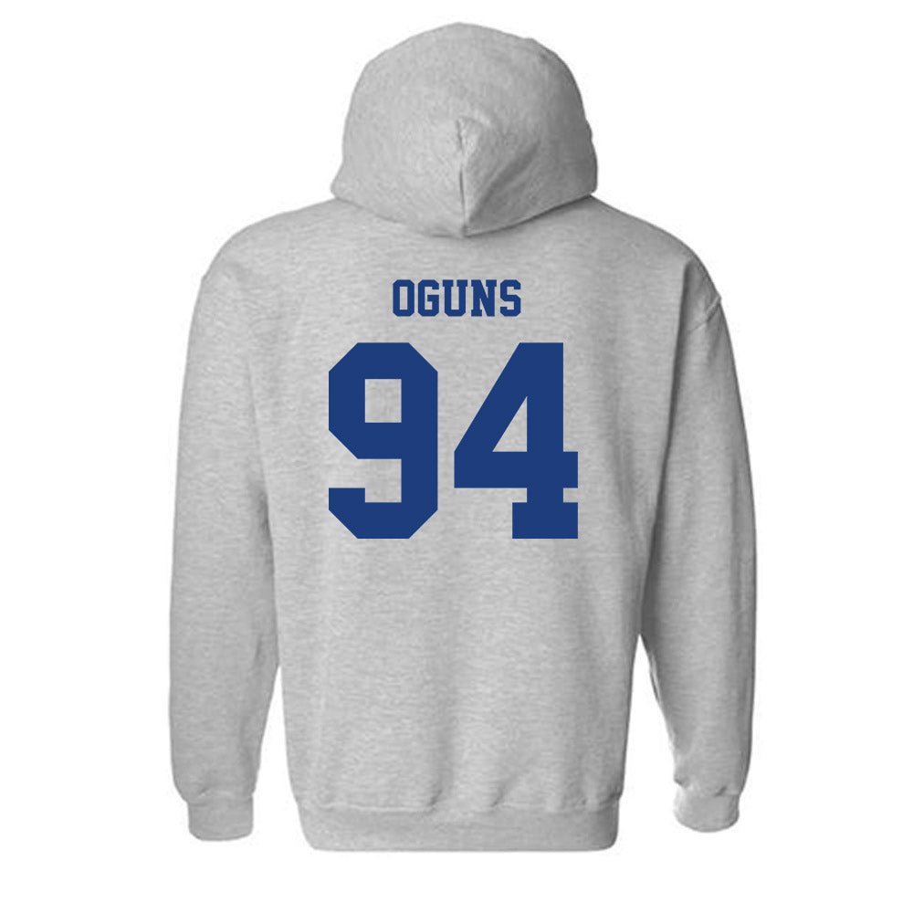 LA Tech - NCAA Football : Emmanuel Oguns - Classic Shersey Hooded Sweatshirt-1