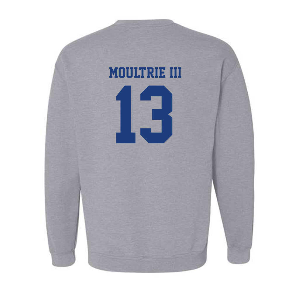 LA Tech - NCAA Football : Marcus Moultrie III - Classic Shersey Crewneck Sweatshirt-1