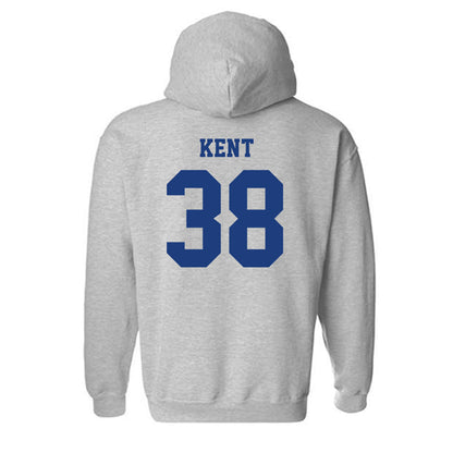 LA Tech - NCAA Football : Kaegank Kent - Classic Shersey Hooded Sweatshirt-1