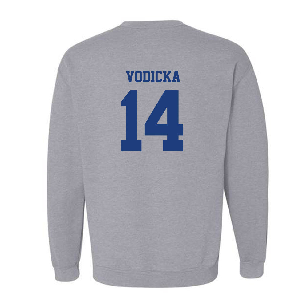 LA Tech - NCAA Football : Brady Vodicka - Classic Shersey Crewneck Sweatshirt-1