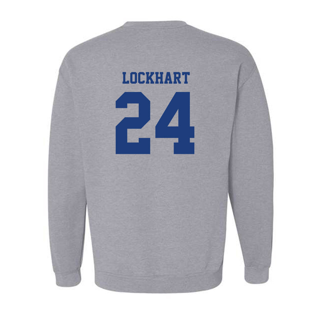 LA Tech - NCAA Football : Javari Lockhart - Classic Shersey Crewneck Sweatshirt-1