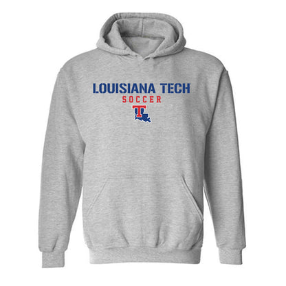 LA Tech - NCAA Women's Soccer : Peyton Wiseman - Classic Shersey Hooded Sweatshirt-0