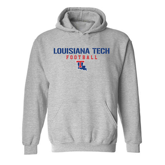 LA Tech - NCAA Football : Trey Kukuk - Classic Shersey Hooded Sweatshirt-0