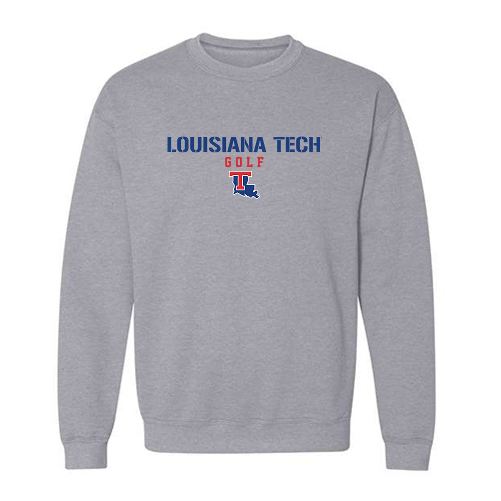 LA Tech - NCAA Men's Golf : Gray Kingrea - Classic Shersey Crewneck Sweatshirt-0