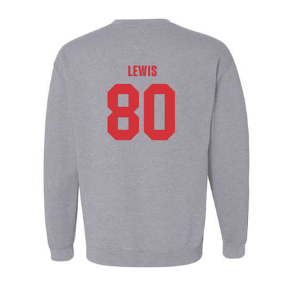 Louisiana - NCAA Football : Jayden Lewis - Classic Shersey Crewneck Sweatshirt-1