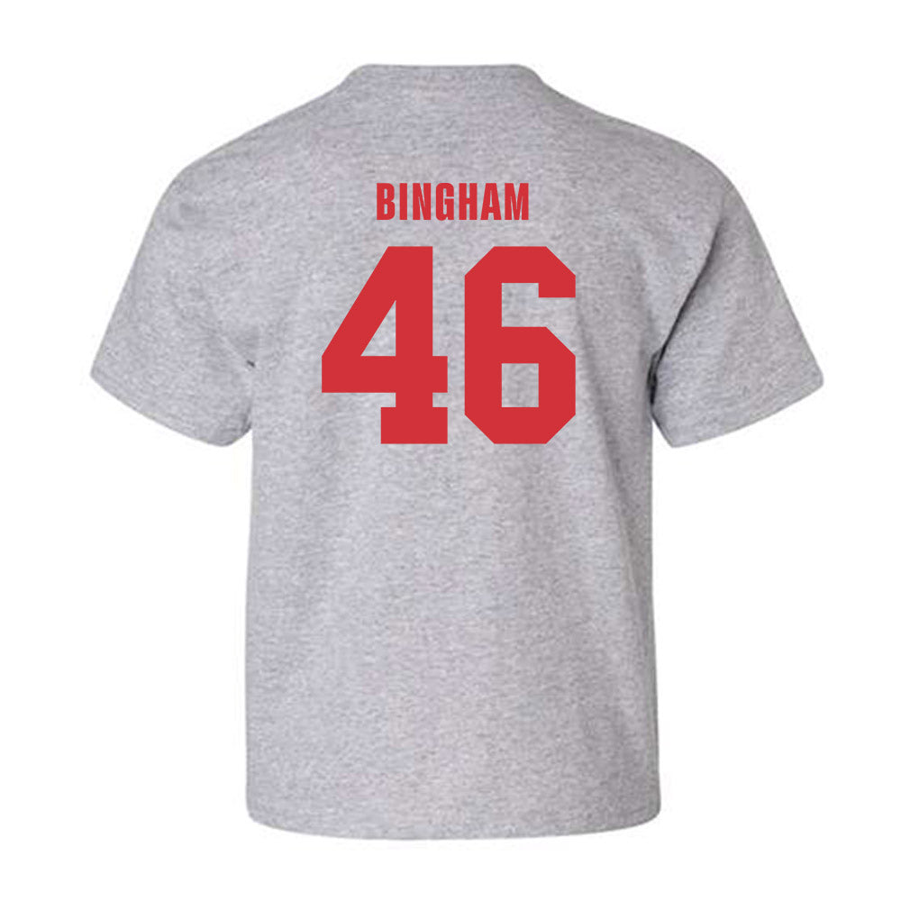 Louisiana - NCAA Football : Roderick Bingham - Classic Shersey Youth T-Shirt-1
