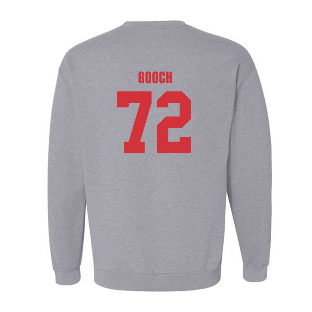 Louisiana - NCAA Football : J'Marion Gooch - Classic Shersey Crewneck Sweatshirt-1