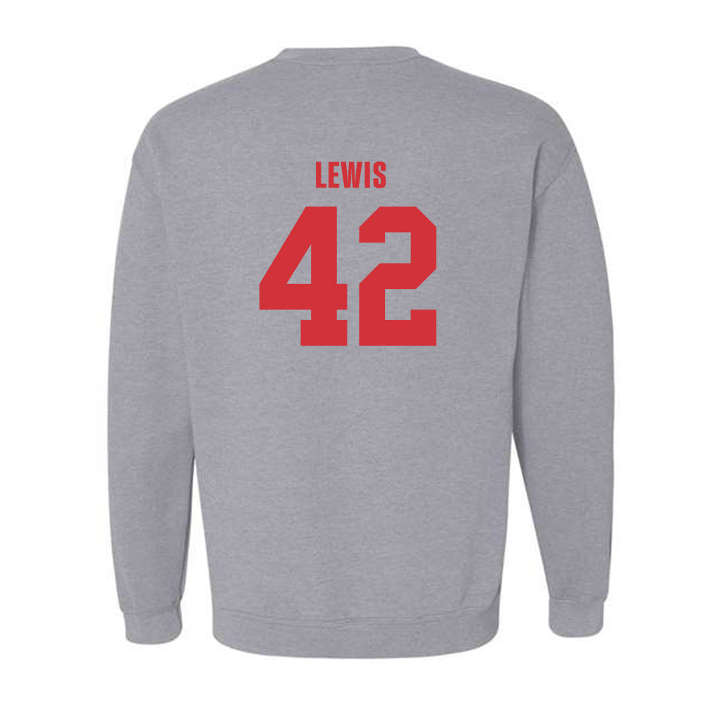 Louisiana - NCAA Baseball : Noah Lewis - Classic Shersey Crewneck Sweatshirt-1