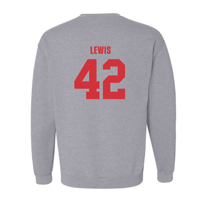 Louisiana - NCAA Baseball : Noah Lewis - Classic Shersey Crewneck Sweatshirt-1