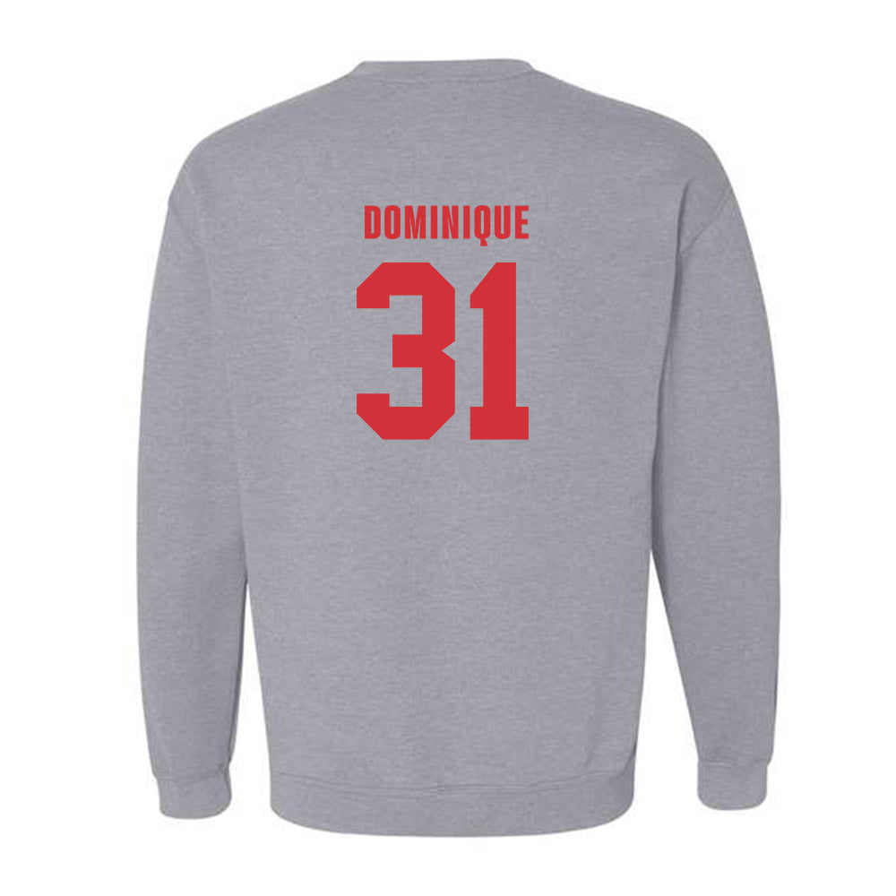 Louisiana - NCAA Football : Ty Dominique - Classic Shersey Crewneck Sweatshirt-1