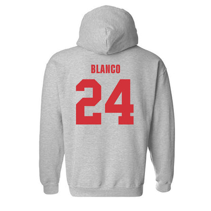 Louisiana - NCAA Football : Steven Blanco - Classic Shersey Hooded Sweatshirt-1