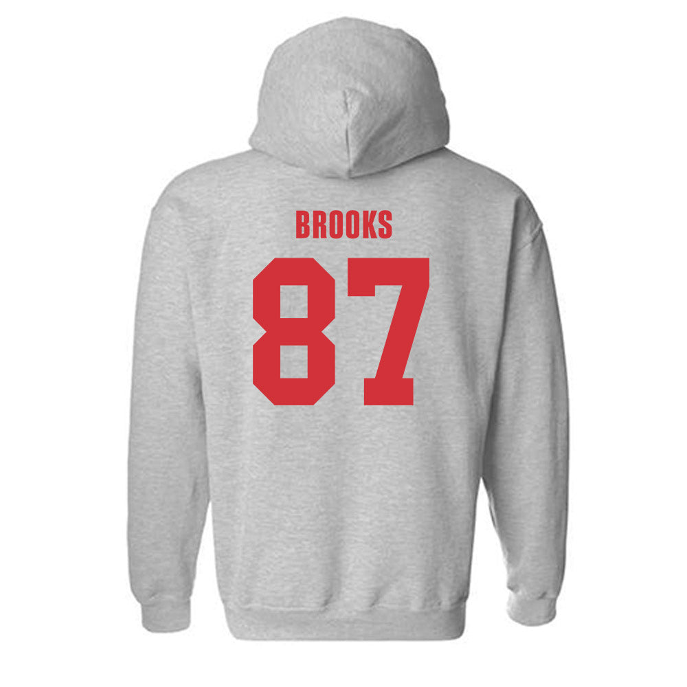 Louisiana - NCAA Football : Kristion Brooks - Classic Shersey Hooded Sweatshirt-1