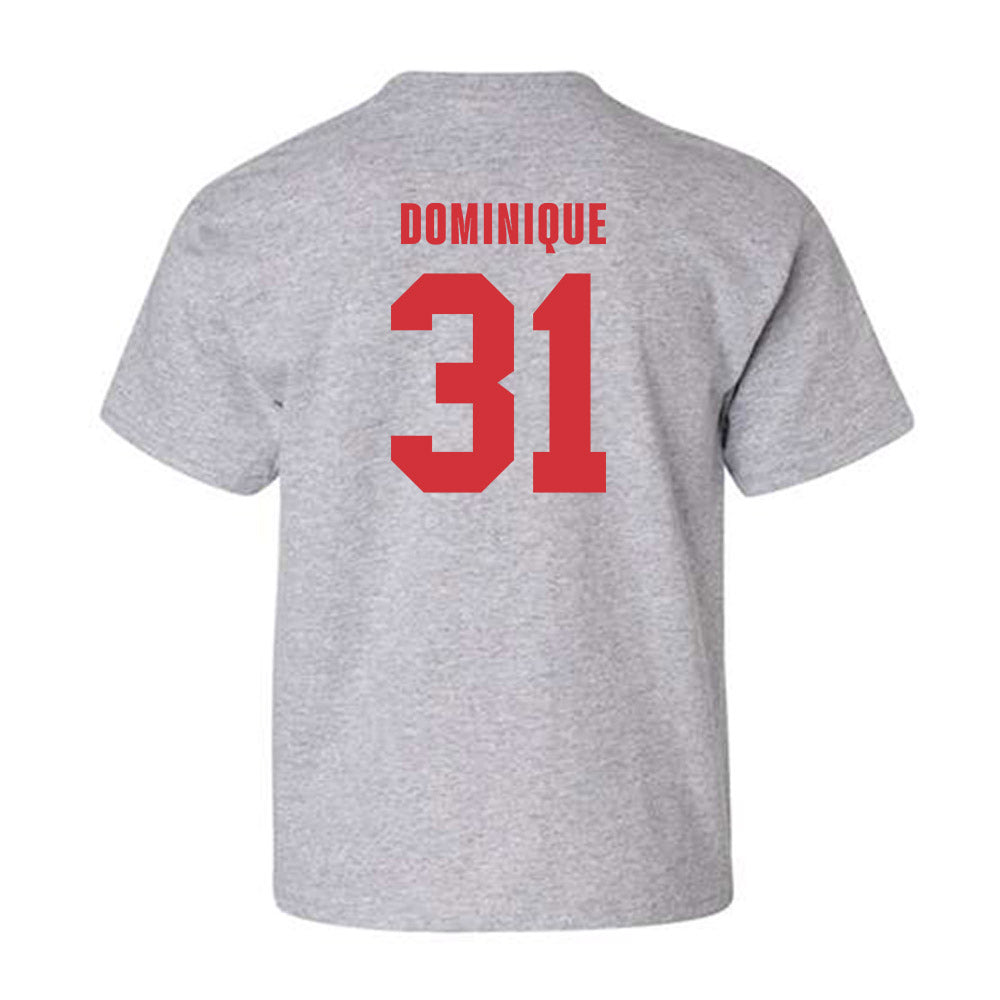 Louisiana - NCAA Football : Ty Dominique - Classic Shersey Youth T-Shirt-1