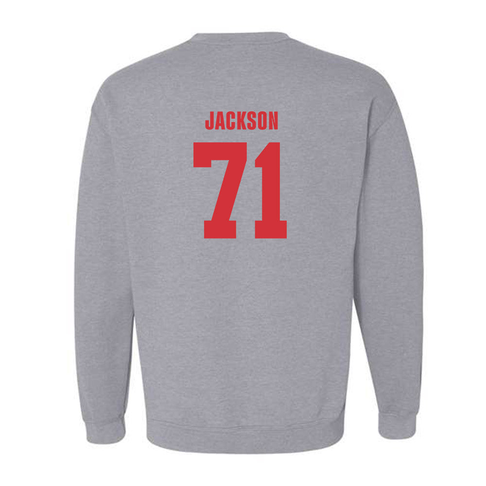 Louisiana - NCAA Football : George Jackson - Classic Shersey Crewneck Sweatshirt