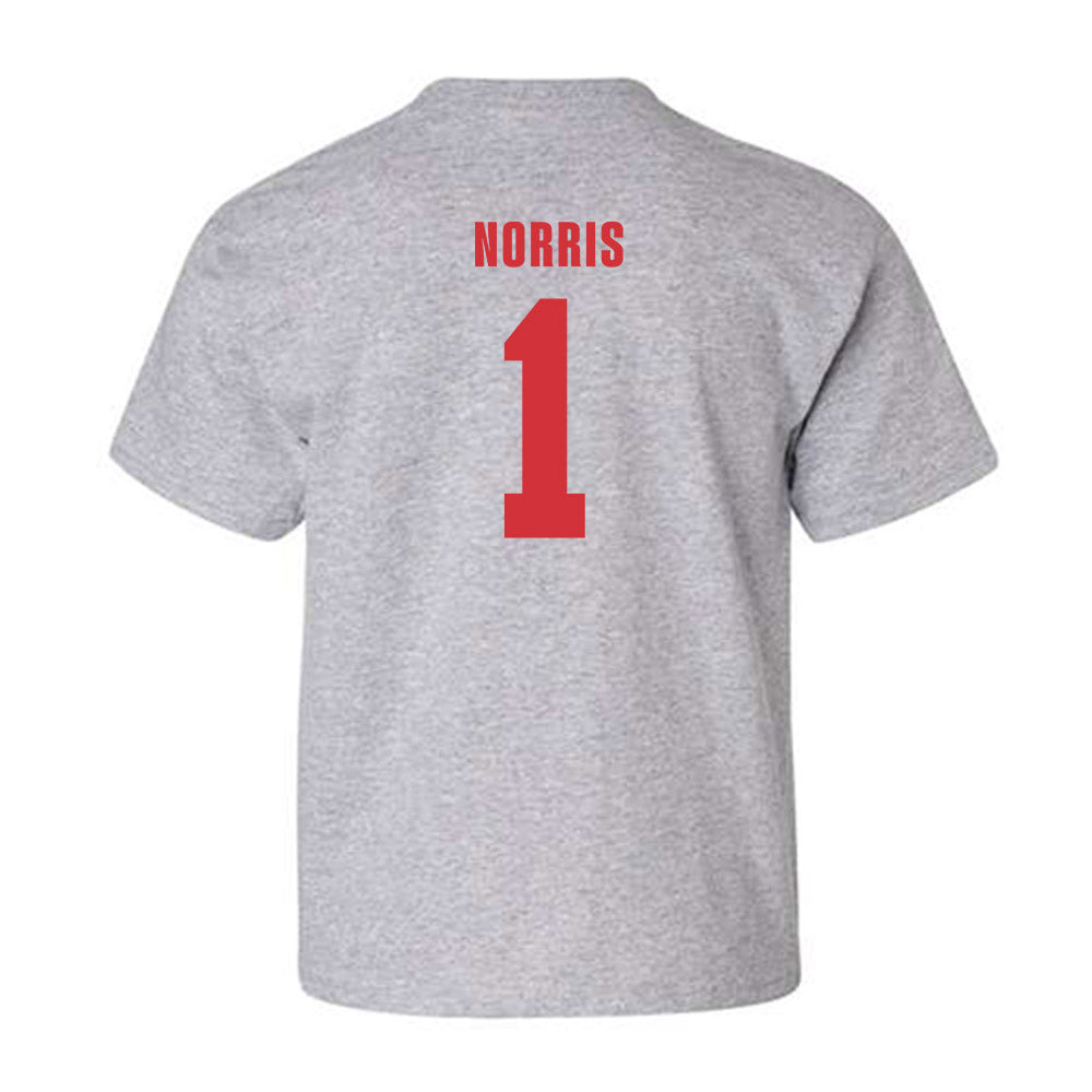 Louisiana - NCAA Women's Basketball : Kahlen Norris - Classic Shersey Youth T-Shirt-1