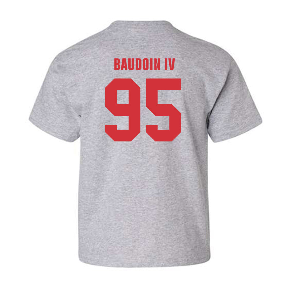 Louisiana - NCAA Football : Maxie Baudoin IV - Classic Shersey Youth T-Shirt-1