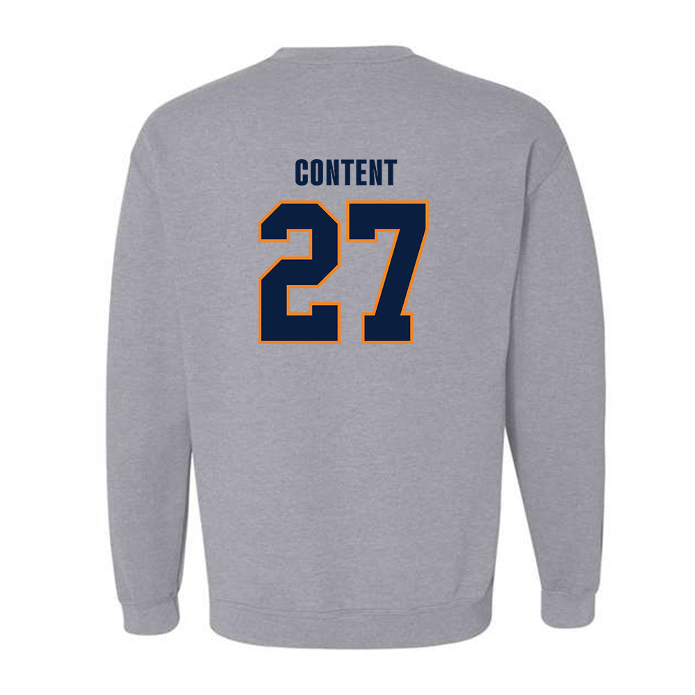 UTEP - NCAA Football : Justin Content - Classic Shersey Crewneck Sweatshirt-1