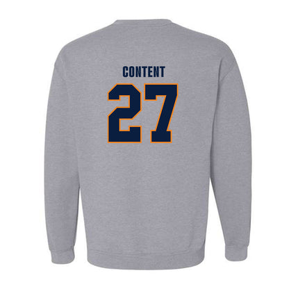 UTEP - NCAA Football : Justin Content - Classic Shersey Crewneck Sweatshirt-1