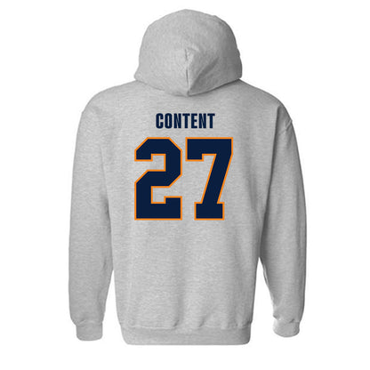 UTEP - NCAA Football : Justin Content - Classic Shersey Hooded Sweatshirt-1
