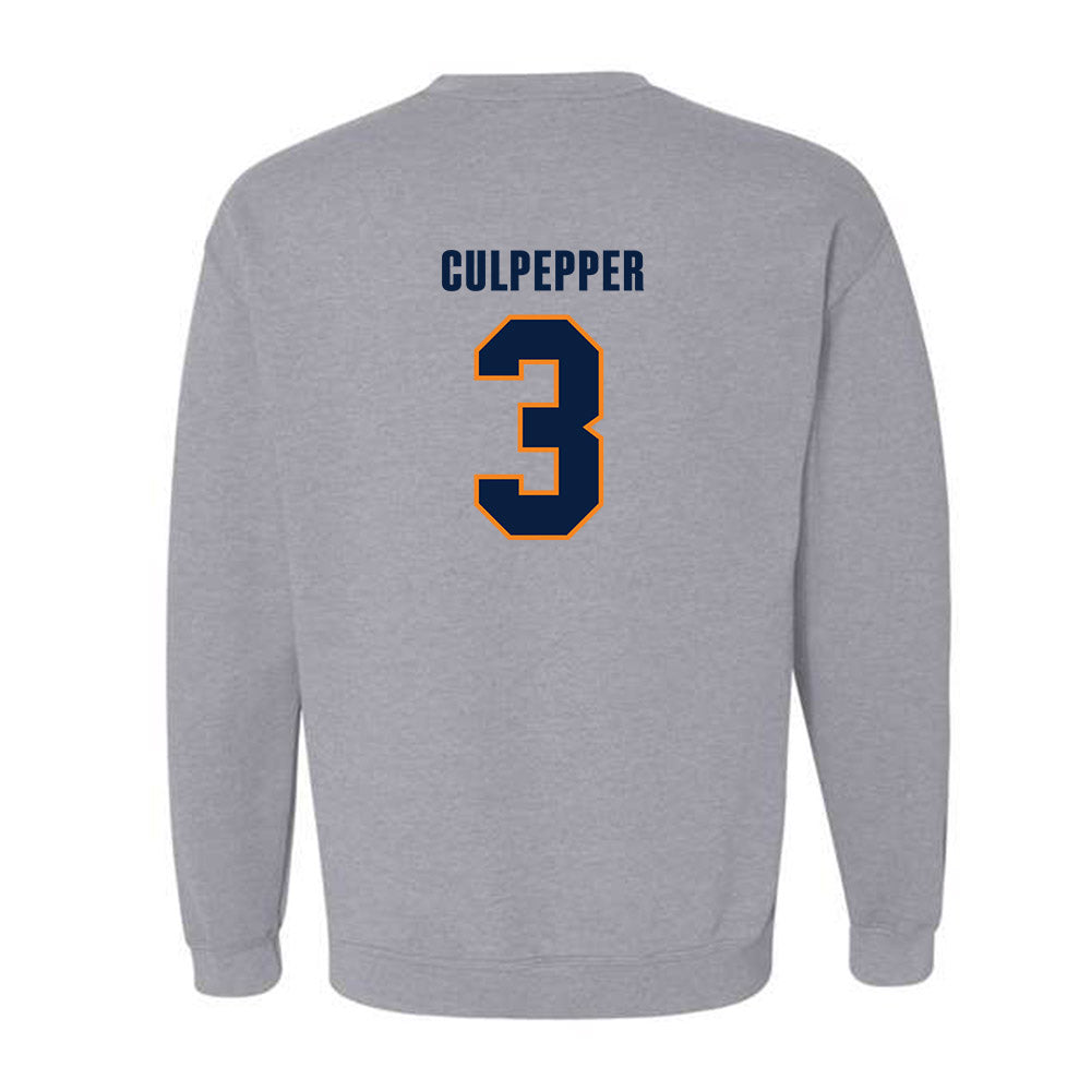 UTEP - Men's Basketball Legends : Randy Culpepper - Classic Shersey Crewneck Sweatshirt-1